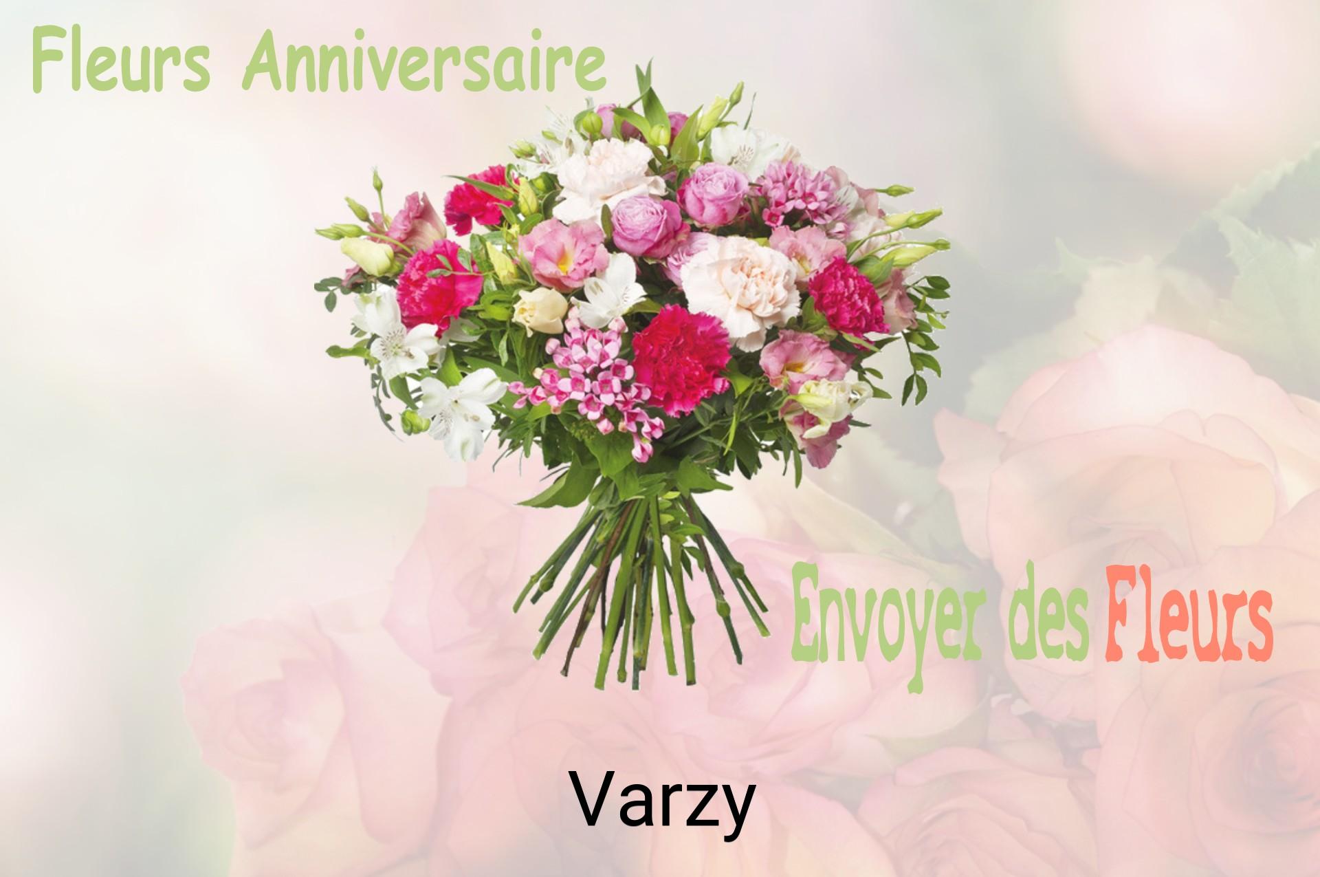 Bouquet de fleurs d’anniversaire livré à Varzy